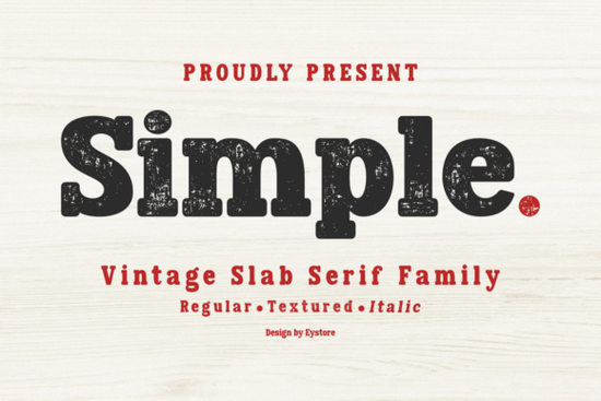 Simple Font